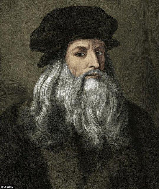 3. Leonardo da Vinci   <br>  Ressam, heykeltra, mimar, mzisyen, matematiki, mhendis, mucit, anatomi uzman, jeolog, kartograf, botaniki ve yazar olarak Leonardo da Vinci yaam en farkl yeteneklere sahip olan insand. IQ'su 180-220 arasndayd.