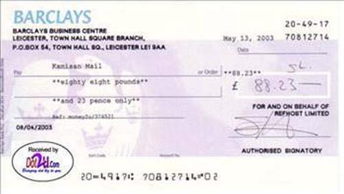 EK  Modern banka ekinin kkeni de Araplarda kullanlan ve &#8220;sak&#8221; olarak adlandrlan bir katt.