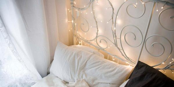 10-Yatak odanzda parlak klar yerine lo k kullann.