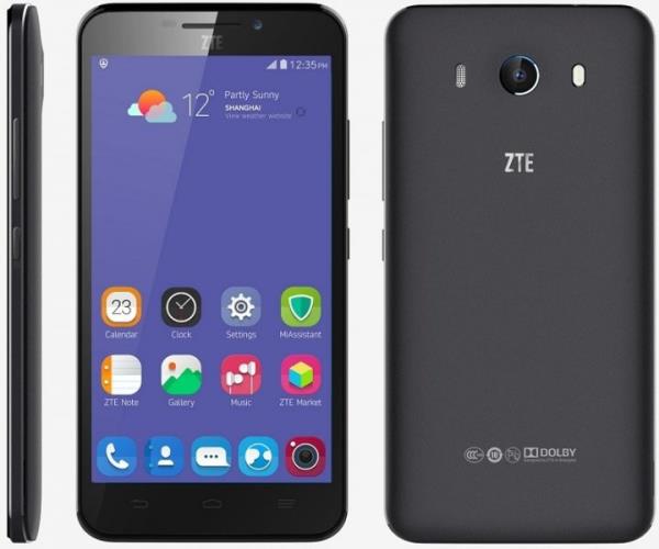 ZTE GRAND S3 - 5.5 in FullHD IPS LCD ekran, 4 ekirdekli 2.5GHz hzndaki Qualcomm Snapdragon 801 MSM8974AC ilemci, Adreno 330 grafik ilemcisi, 3GB RAM, 16 MP arka, 8MP n kamera, 16GB depolama alan, 3100 mAh batarya
