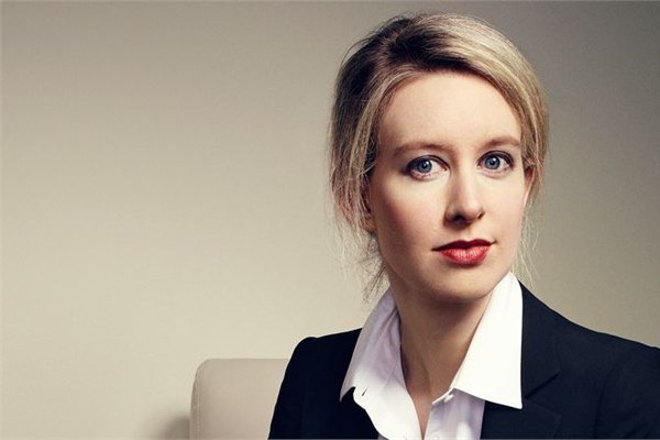 5- Elizabeth Holmes  31 yanda, kiisel serveti 4,5 milyar dolar. Servetini kendi kurduu biyo kimya irketinden elde etti.