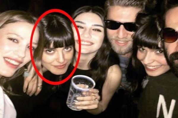 Serenay Sarkaya, geceden fotoraflarn &#8220;Happy birthday baby&#8221; (Mutlu yllar bebeim) notuyla Instagram&#8217;da paylat.