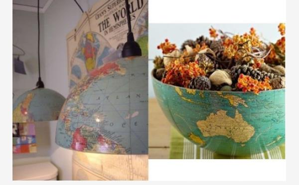 Yerkreden yaplm avize ve kap