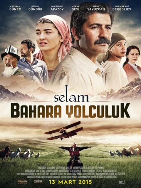 "Selam: Bahara Yolculuk"  <br>  Hamdi Alkan`n ynettii filmin oyuncu kadrosunda, Grol Gngr, Mert Yavuzcan, Aslhan Gner ile Merve Sevi yer alyor. Yaanm bir hikayeden yola klarak sinemaya aktarlan film, Trkiye`den Krgzistan`a farkl sebeplerle giden iki insann yaadklar zorluklar anlatyor.