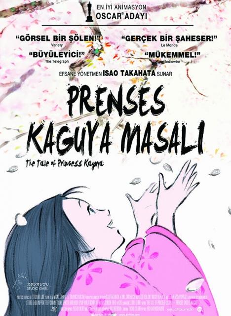 "Prenses Kaguya Masal"<br>    Animasyon sevenleri "Ruhlarn Ka"ndan "Prenses Mononoke"ye kadar pek ok hikayeyle tantran Japon animasyon irketi Studio Ghibli`nin projesi olan "Prenses Kaguya Masal", ynetmen Isao Takahata`nn 8 yllk almas sonucu izleyiciyle buluuyor. 2014 Oscar dlleri`ne "En yi Animasyon" dalnda aday gsterilen film, "Bambucu Masal" ismindeki nl Japon masalndan sinemaya aktarld.