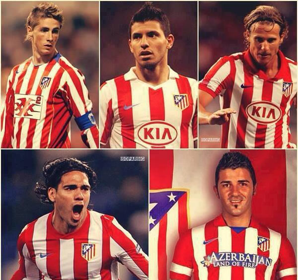 LUIS FIGO  <br>  ''ok iyi bir forvet mi aryorsunuz, aratrmayn nk her zaman en iyiler Atletico Madrid'tedir. "