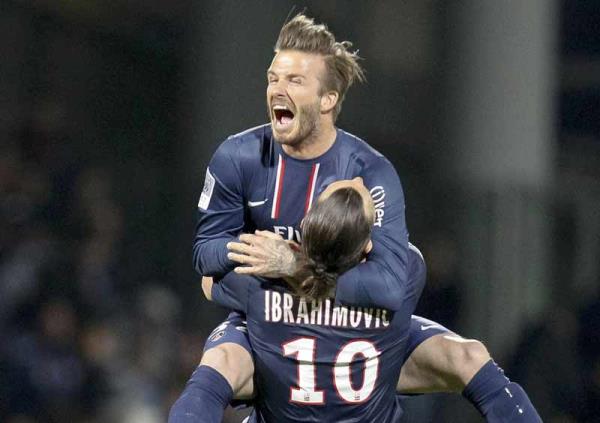 ZLATAN IBRAHIMOVIC<br>    "Beckham transferiyle beraber PSG sadece daha gl bir takm haline gelmedi, ayrca daha yakkl oldu."
