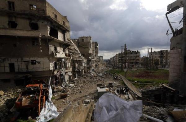 Bir zamanlar Halep'in en gzel mahallelerinden.