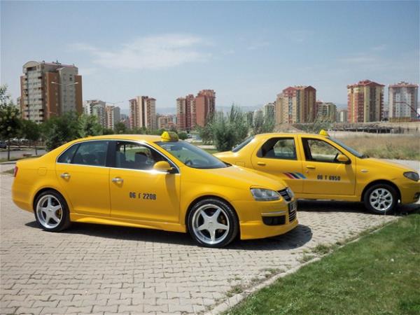 Taksiyi ahsi arabas gibi kullanp toplu tama aralarna binmemek.