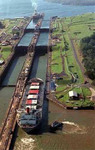 Dnyann en uzun kanal (Panama kanal &#8211; Panama &#8211; 81,5 km)