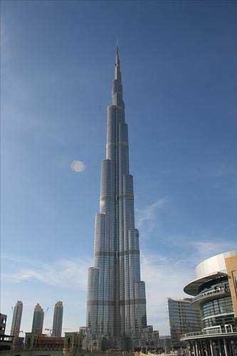 Dnyann tamamlanan en uzun binas Burj Halife- Dubai-BAE 828 metre 163 kat...