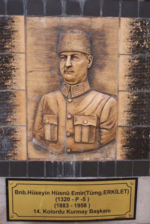 Binba Hseyin Hsn Emir ERKLET  <br>  14.Kolordu Kurmay Bakan