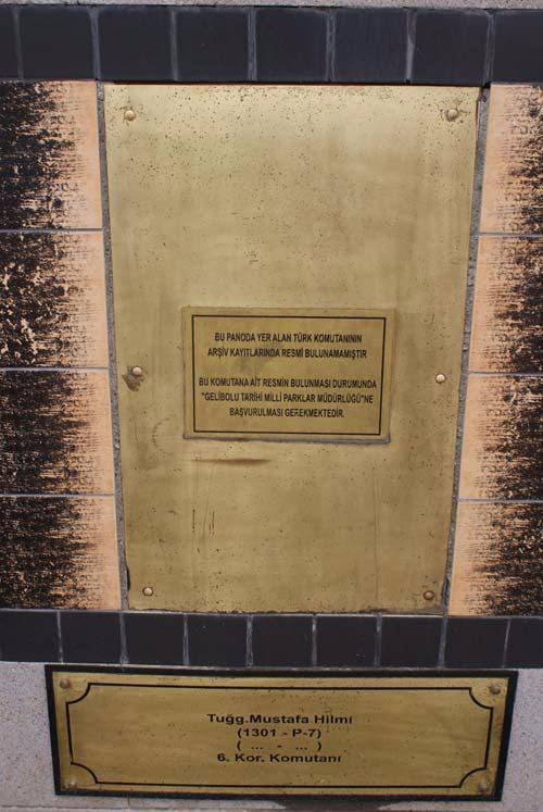 Tugeneral Mustafa Hilmi<br>    6.Kor.Komutan