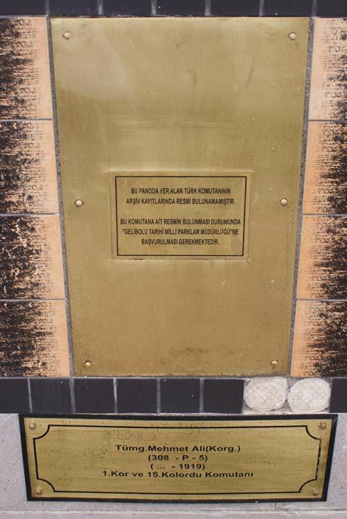 Tmgeneral Mehmet Ali  <br>  1. Kor ve 15.Kolordu Komutan