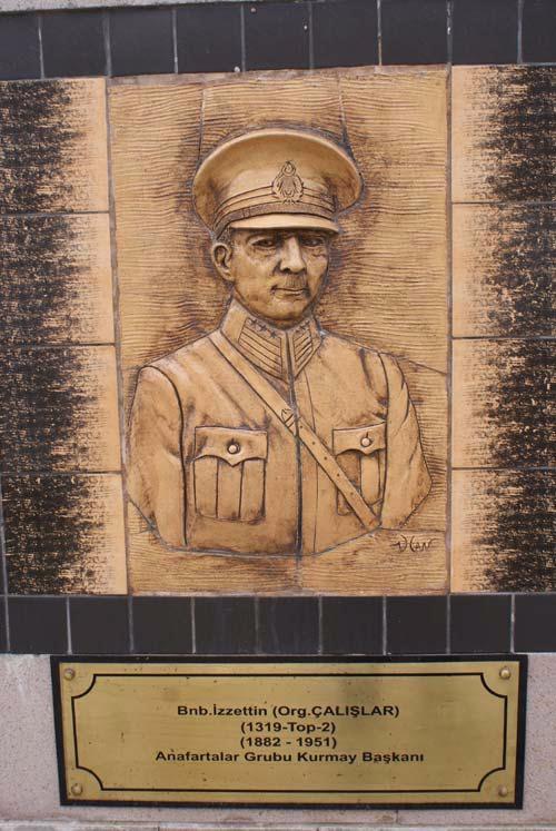 Binba zzettin allar  <br>  Anafartalar Grubu Kurmay Bakan