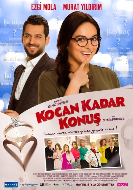 "Kocan Kadar Konu"  <br>  Kvan Barun`nn ynettii ve Ezgi Mola, Murat Yldrm, Nevra Serezli, Glenay Kalkan ile Ebru Cndbeyolu`nun oynad "Kocan Kadar Konu" izleyiciyle buluacak.