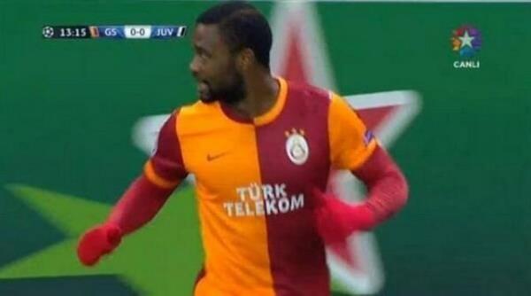 Galatasaray'n ampiyonlar Ligi'nde Juventus ile oynad mata formasnn gsnde Trk Bayra'nn olmay gzlerden kamamt.