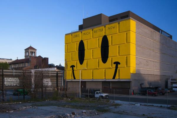 Escif, duvar resmi. Baltimore, Maryland, ABD.