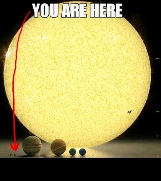 Dnyann Gne ile karlatrldnda gerekten kk olduunu hatrlayalm