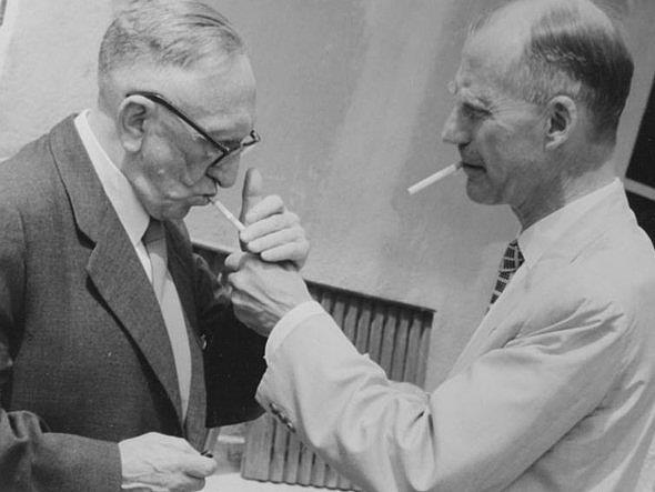 &#8220;Ar sigara imenin akcier kanseri olumasnda rol varsa bile ok ok kktr.&#8217;&#8217; W.C. Heuper, ABD Ulusal Kanser Enstits, 1954