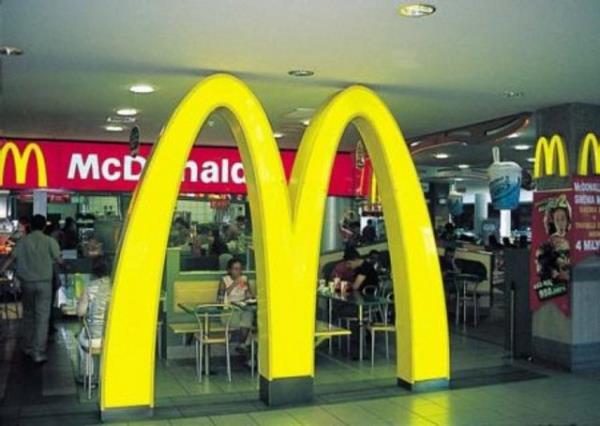 Mc Donalds'n altn kemerini tanyanlarn says, Hristiyan tacn tanyanlardan fazla.