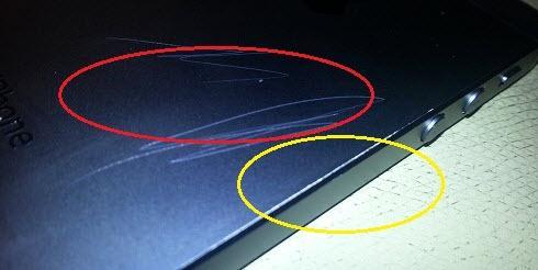 Fiziksel grnm<br>    Sonu olarak ezik ve izikleri ok olan bir telefonun dahili bileenlerini gvenilir olmayabilir.