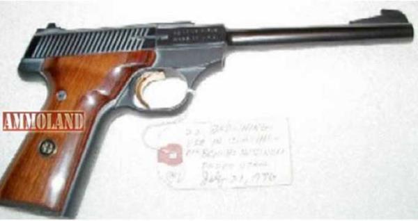 19 Temmuz 1976 Sahibini efsaneletiren silah Browning Challenger 9mm