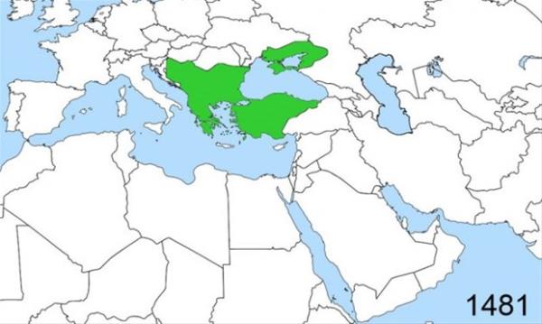 te Osmanl'nn 1912 ylna kadar yl yl deien snrlar...