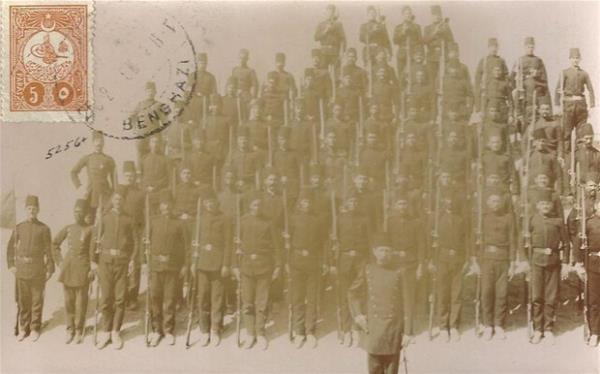 Osmanl Askerleri, Bingazi, Libya, 1908