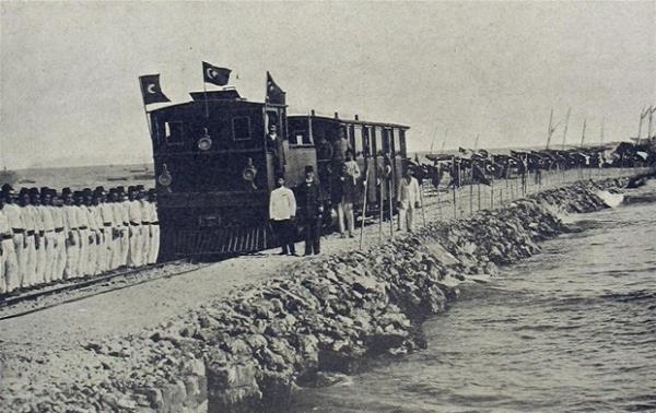 Osmanl Filistini, Hicaz Demiryolu, Hayfa, 1907