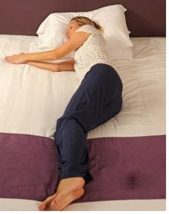 Karakter: Bu ekilde uyuyan insanlar genelde yeni eylere ak olmakla beraber bir o kadar pheci ve eletirel de olabilirler.Karar almalar uzun srer ama bir kere de karar verdiler mi hi birey onlar fikirlerinden caydramaz.