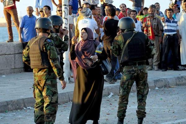 Msr'da halk birbirine girdi