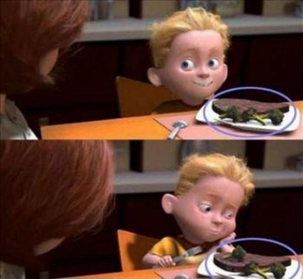 Incredibles- Brokolinin yer deitirmesi