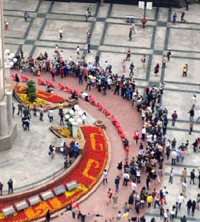 Firma ise savunmasnda alanlarn sadece le egzersizi yaptn iddia etti.