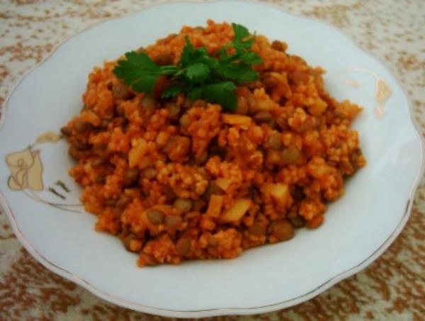 Mercimek Pilav