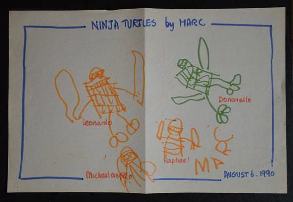 4 yanda 2 yanda yapt resimden 25 yandaki en son almasna kadar olan eserlerini arka arkaya koyunca bir sanatnn evrimini grmeniz mmkn.