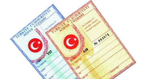 - TC uyruklu vatandalar iin kimlik belgesi asl (nfus czdan, ehliyet veya pasaport)