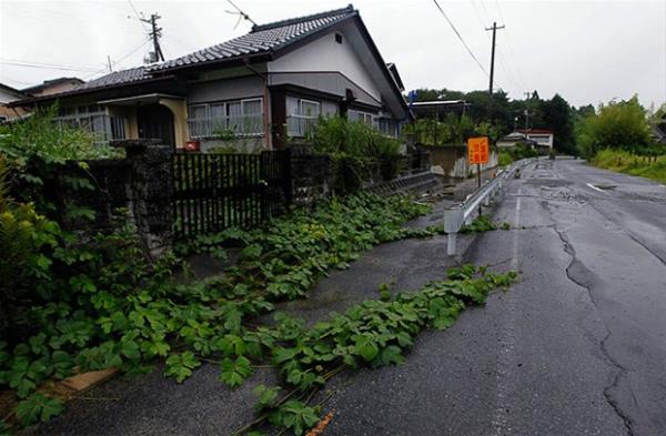 Tomioka Kasabas, Fukushima, Japonya
