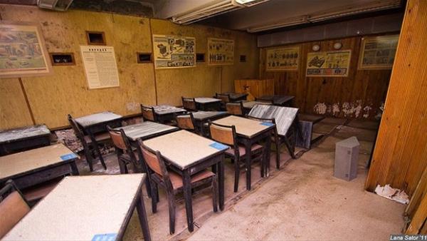 Rusya'da terk edilmi bir askeri okul