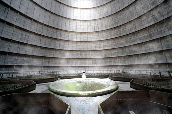 Belika'da terk edilmi bir elektrik santrali