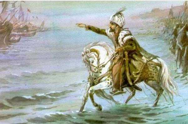 FATH'N KURT KRK<br>    Tabloda Sultan krk bir yaka takmaktadr. Fatih resm kyafeti olarak samur ve kakum krk kullanyordu, ancak tablodaki krk bir kurda ait gibi grnmektedir. 15. yzyl yazarlarndan Spangugnino'ya gre bu dnemde stanbul'da kurt krk yaygn olarak kullanlmaktadr. Eer padiahn yakas kurt krk ise bu, Trk airetleri iin bir totem hayvan olan kurdun sembolize edilmesiyle ilikilendirilebilir.