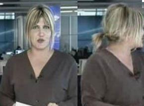 Haberleri sunarken stdyodan ok ses gelmesine dayanamayan Zeybek arkasn dnerek arkadalarn sessiz olmalar konusunda uyard. Ancak bu arada glmemek iin kendini zor tuttuu da gzlerden kamad.