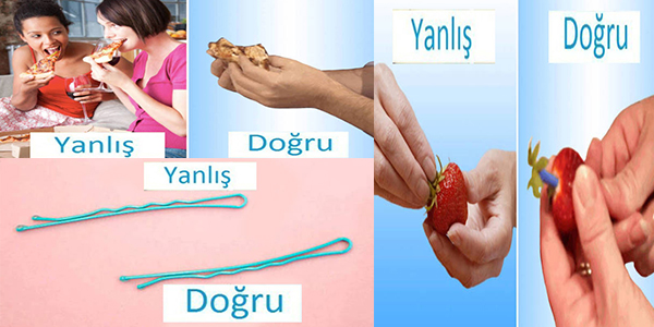 te basit olmasna ramen yanl yaptmz eyler...  <br>Gndelik hayatta sk sk karmza kan bu detaylara aracaksnz...