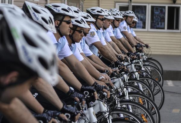 stanbul'un sahil ilelerinde grev yapacak "Martlar" olarak adlandrlan Bisikletli Polis Timleri, eitimlerinin ardndan greve balad.