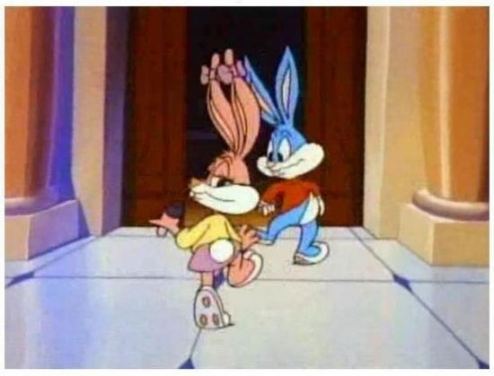 Babs ve Buster Bunny 30'lu yalarnda olacakt.
