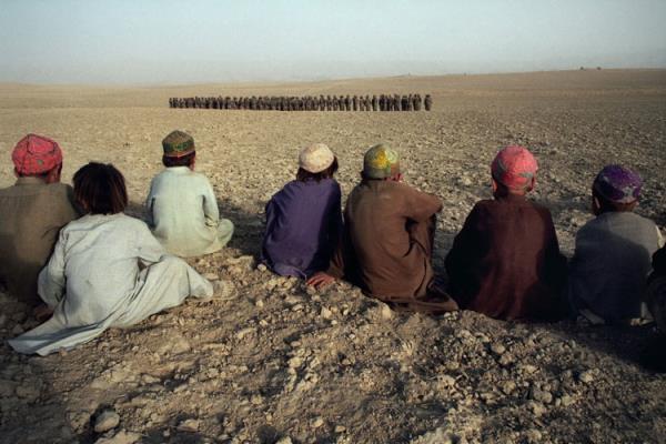 Afganistan'da Acemi Askerlerin Eitimi