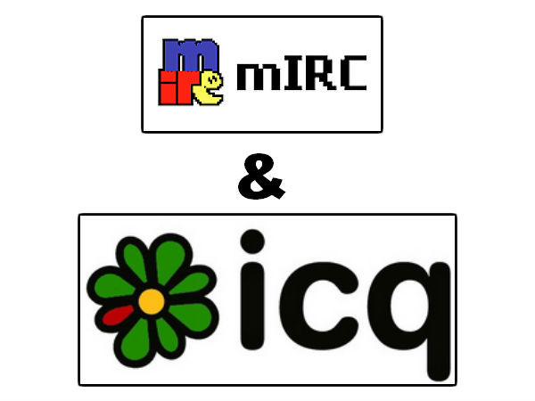 imdi mesaj sesini duysanz gznzden bir damla yan szlecei ICQ ve Trk halknn 'chat' ile tant mIRC