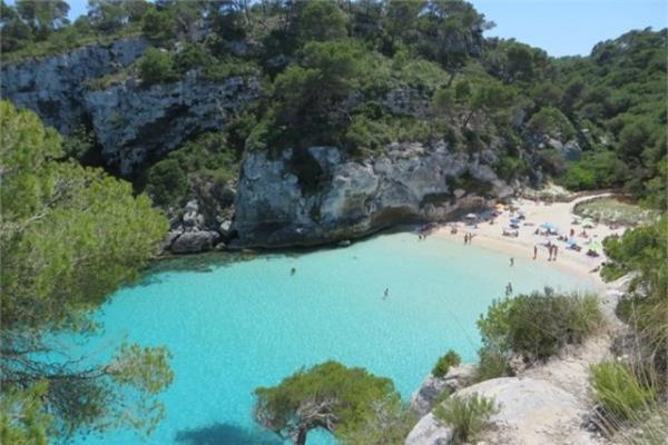 Cala Macarelleta Minorca, spanya
