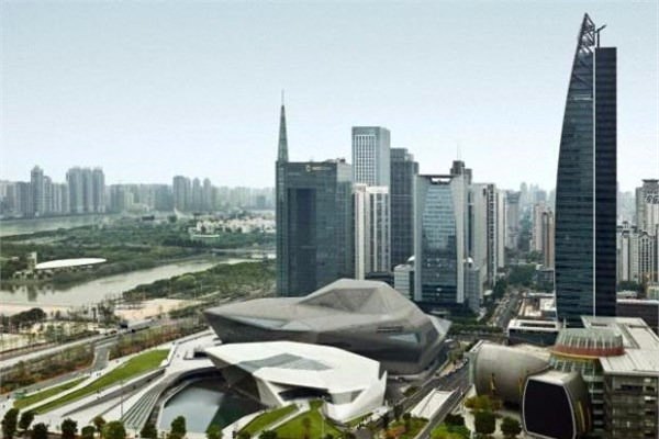 Guangzhou, in  <br>  ehirde toplam 543 tane gkdelen bulunuyor.