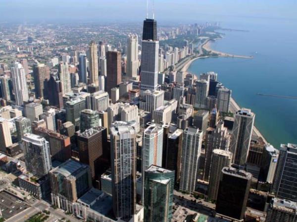 Chicago<br>    ehirde toplam 1160 tane gkdelen bulunuyor.